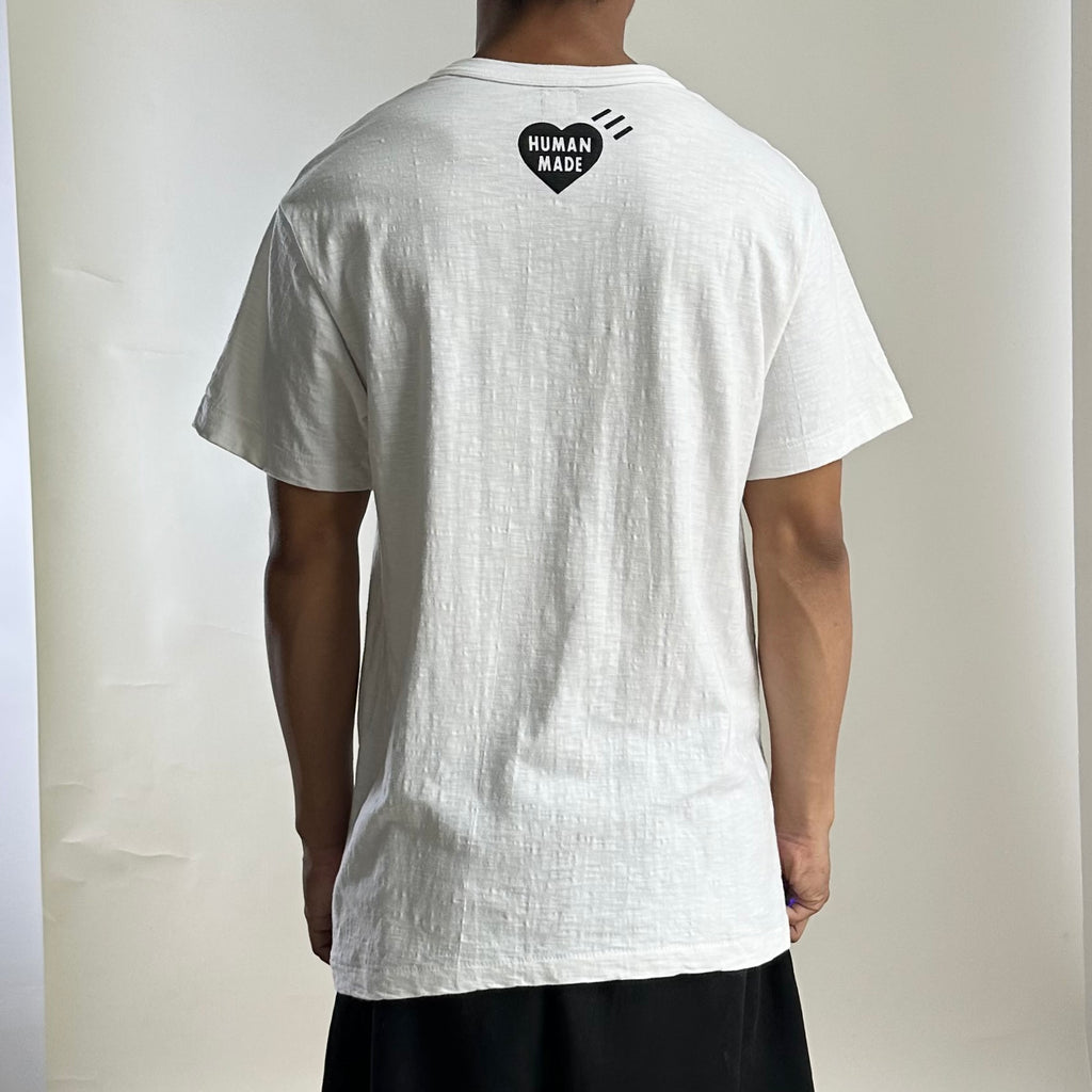 Human Made Bulldog T-Shirt in White Size XL (Best Fit Medium) OFF Only — SOLD