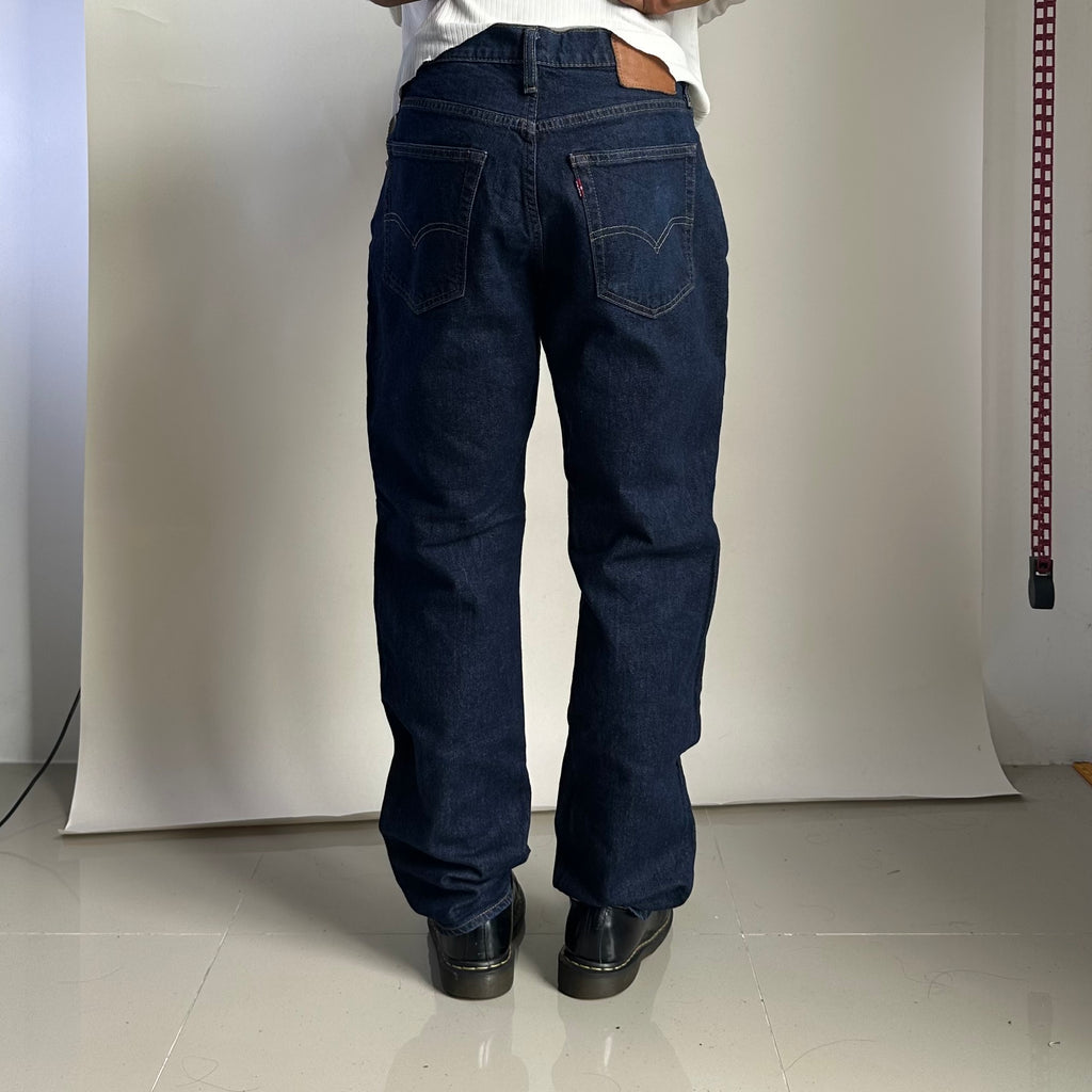 Levi’s 541 Premium BIG “E” Athletic Taper Fit Jeans in Mid Knight-Dark Wash (Size 32-33)