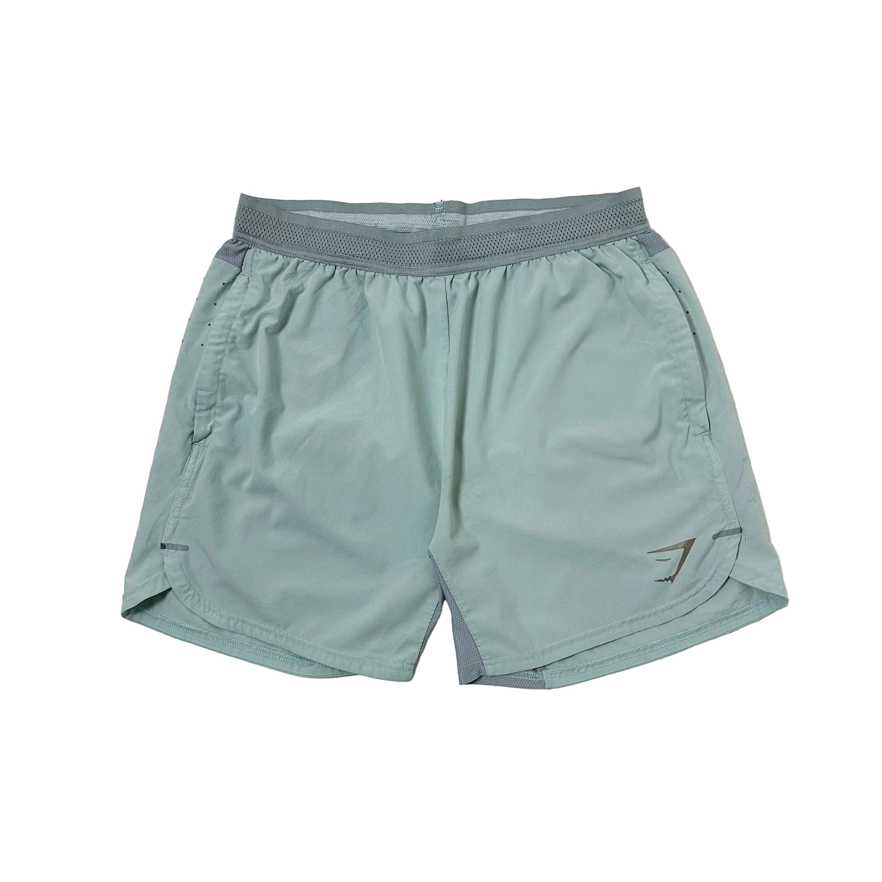 Gymshark Sport Shorts Lightweight and Breathable for Training Mint Green Size Medium (29-36)