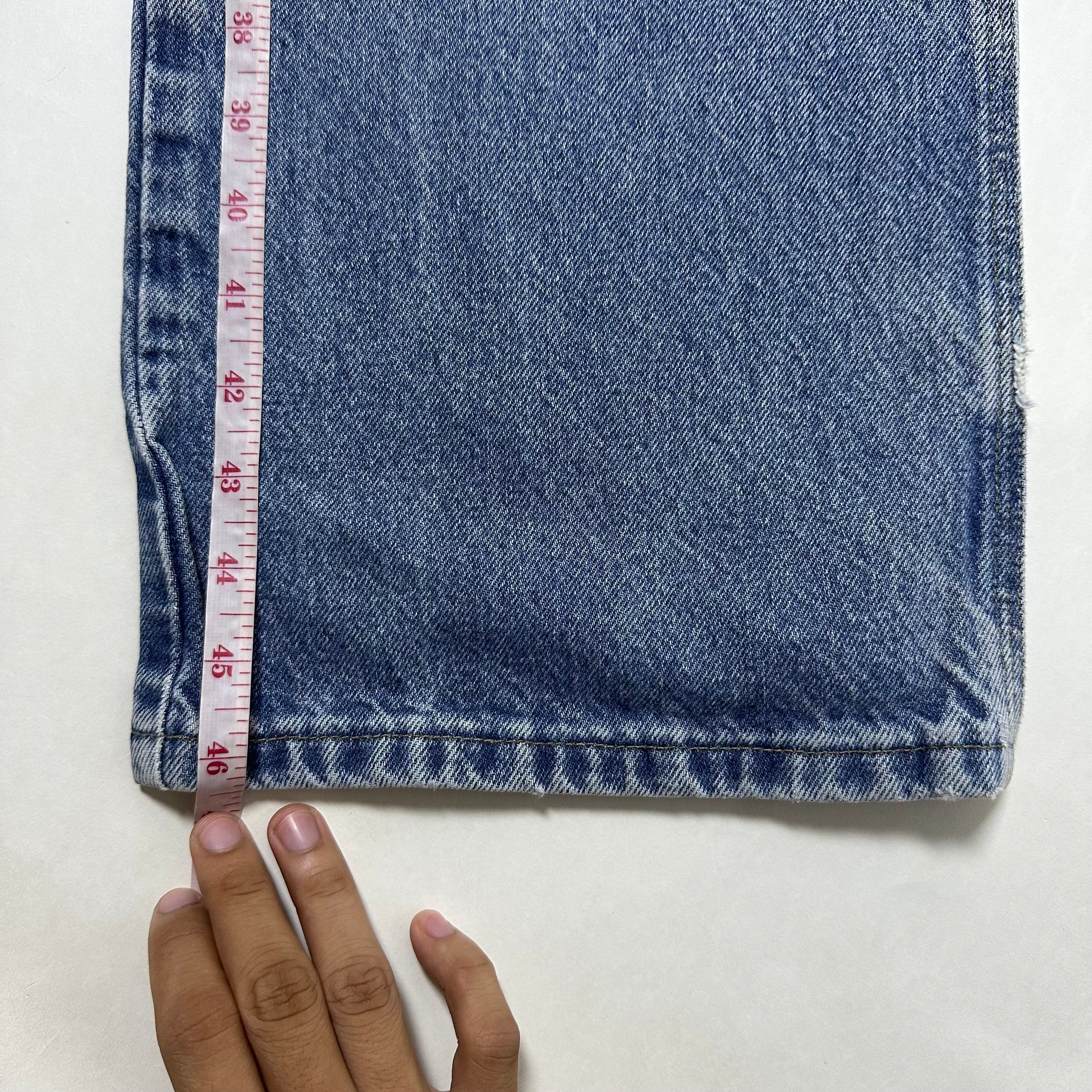 Carhartt Loose Fit Washed Denim Pants Size 36