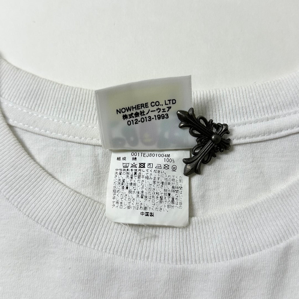 BAPE Shark T-Shirt in White (Size Medium)