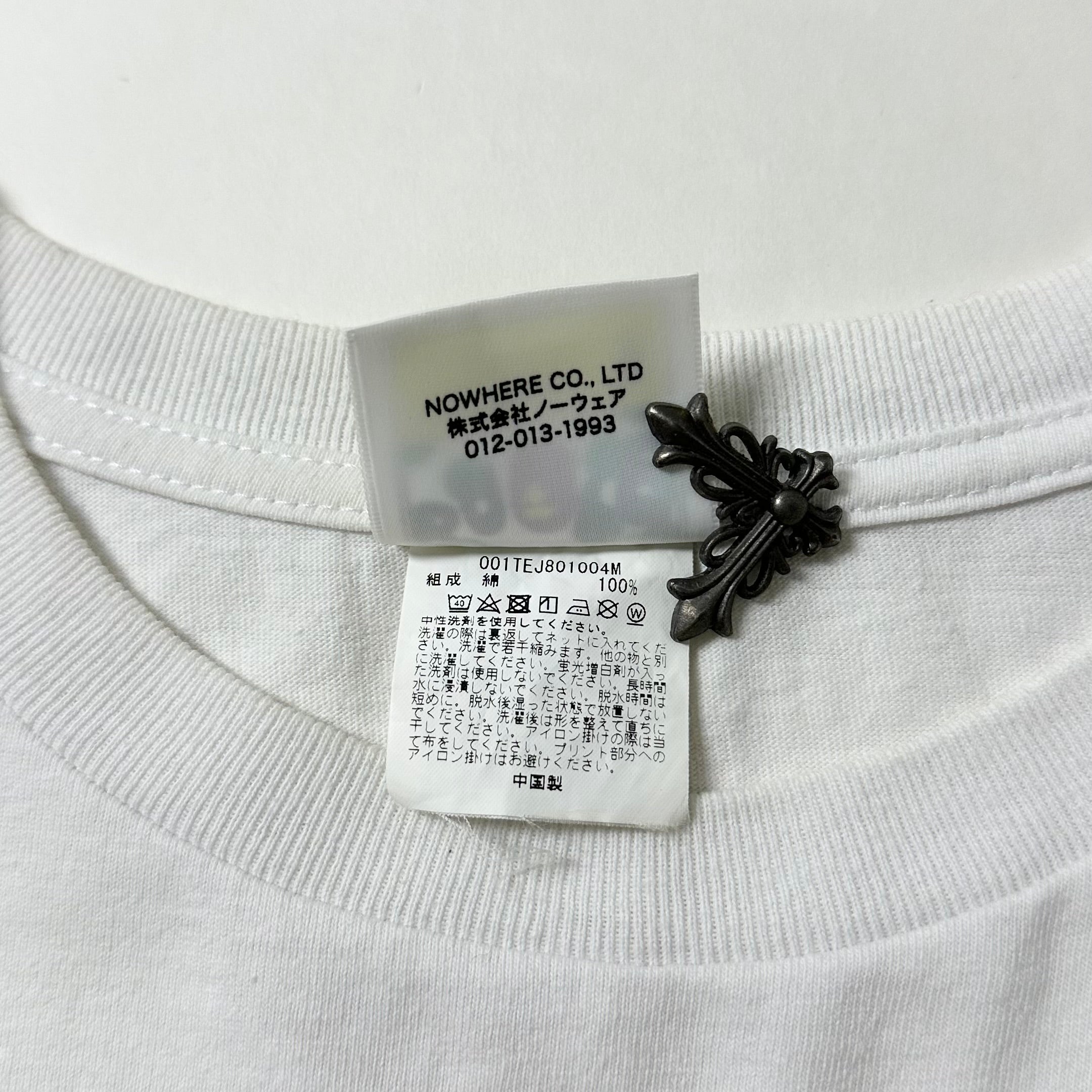 BAPE Shark T-Shirt in White (Size Medium)