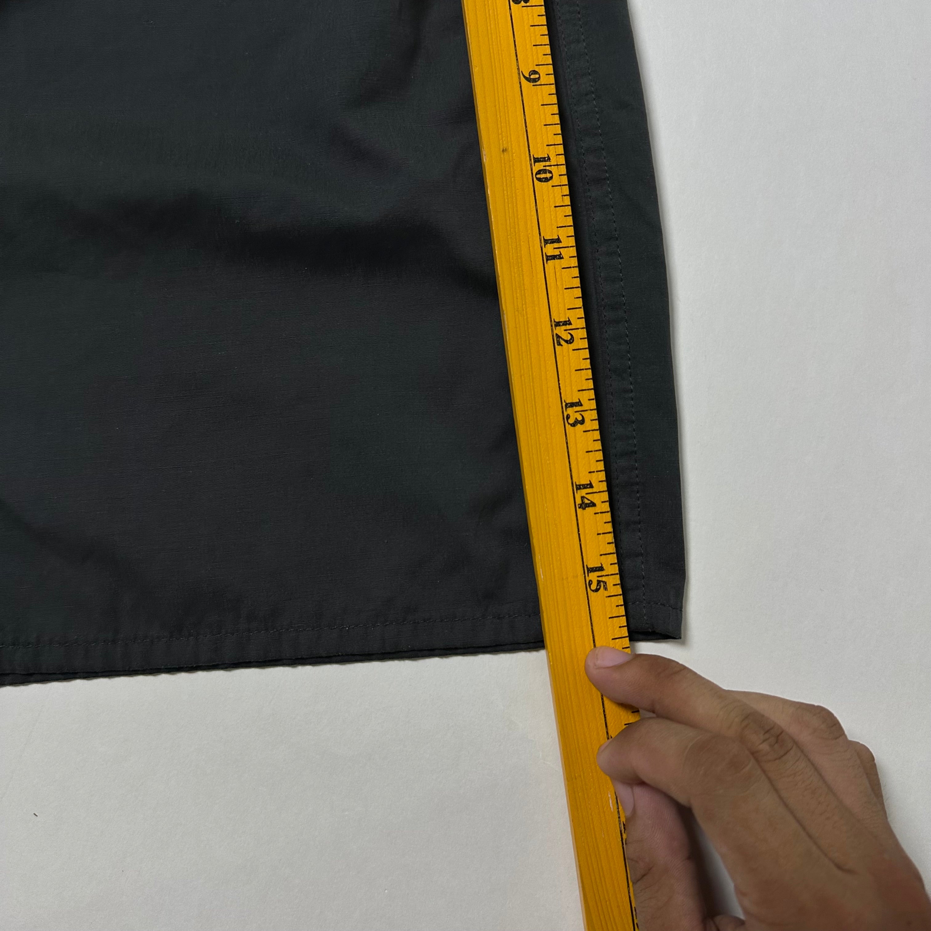 Exclusive NIKE x EDIFICE Water Repellant Board Shorts in Gray (Size Medium 30-32)