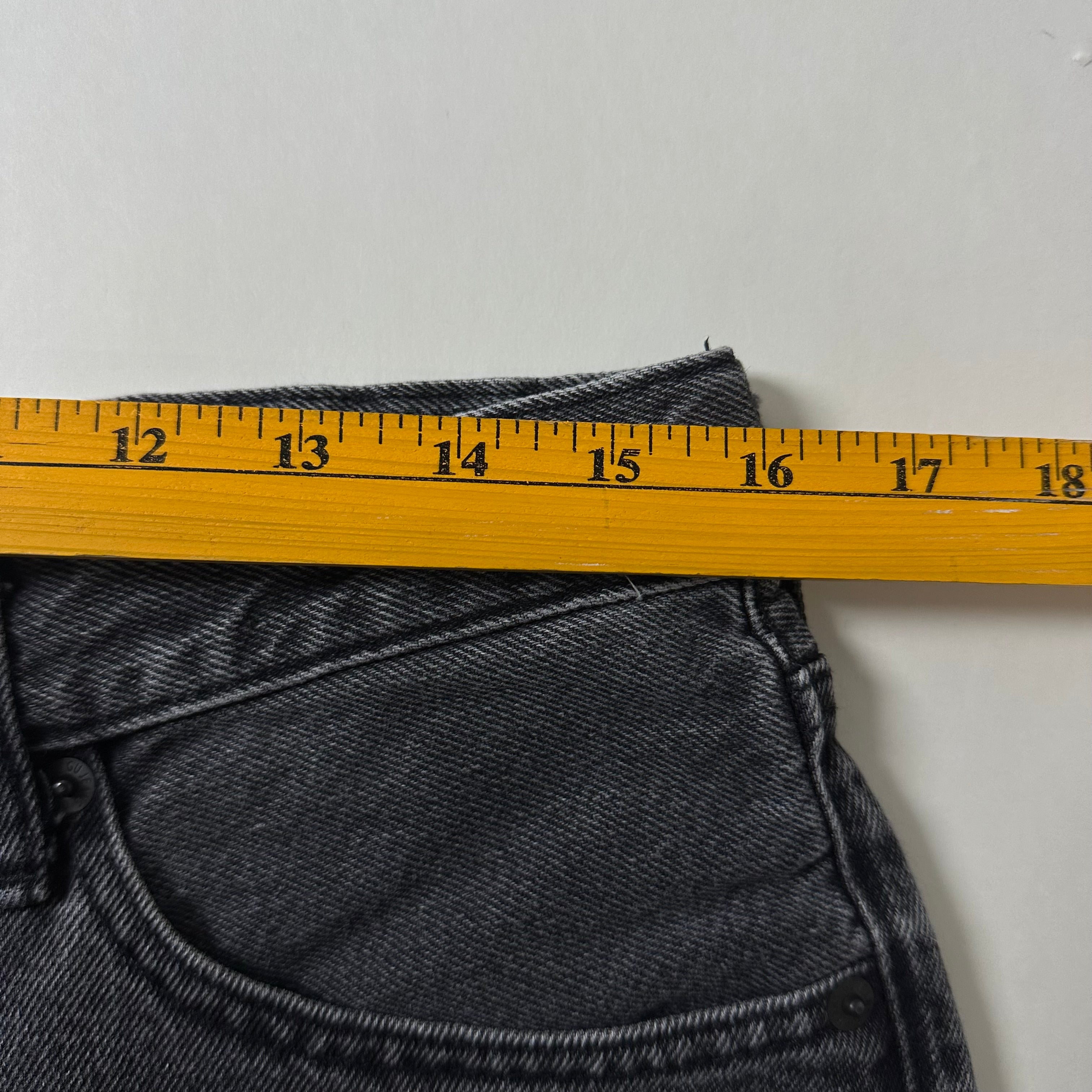 GU Baggy Jorts in Black Wash (Size 32)