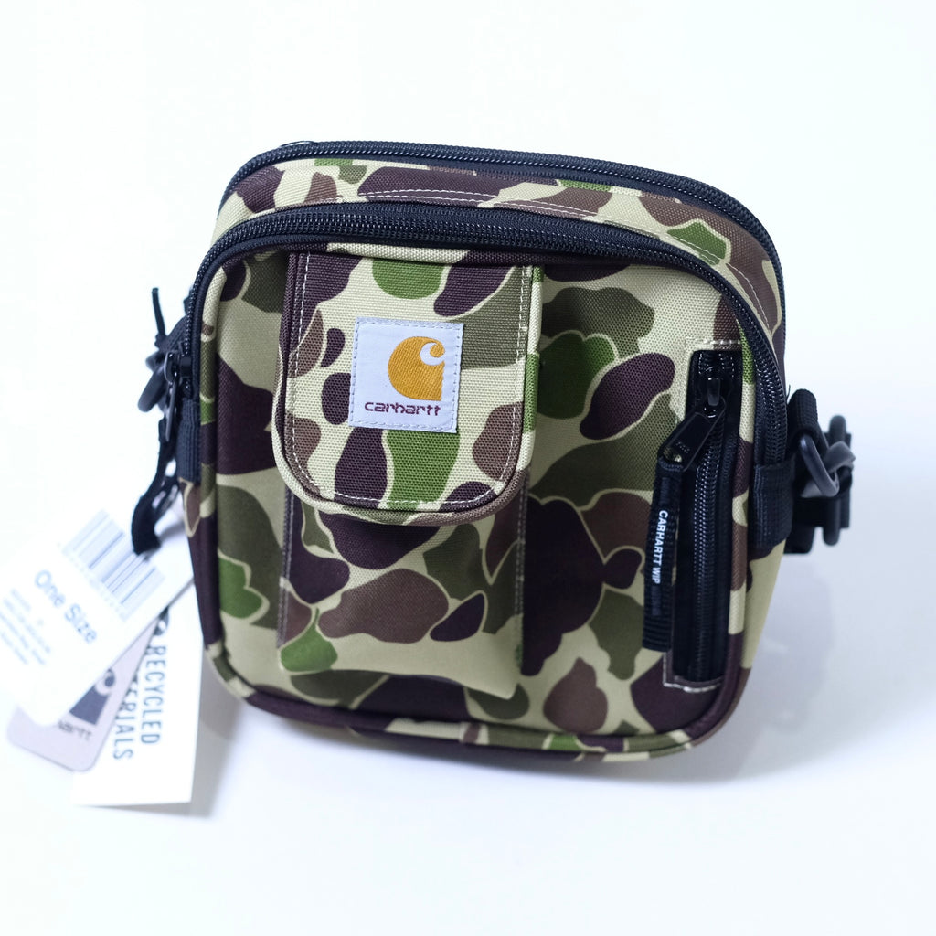Carhartt WIP Essentials Bag, Small Camo Duck Green