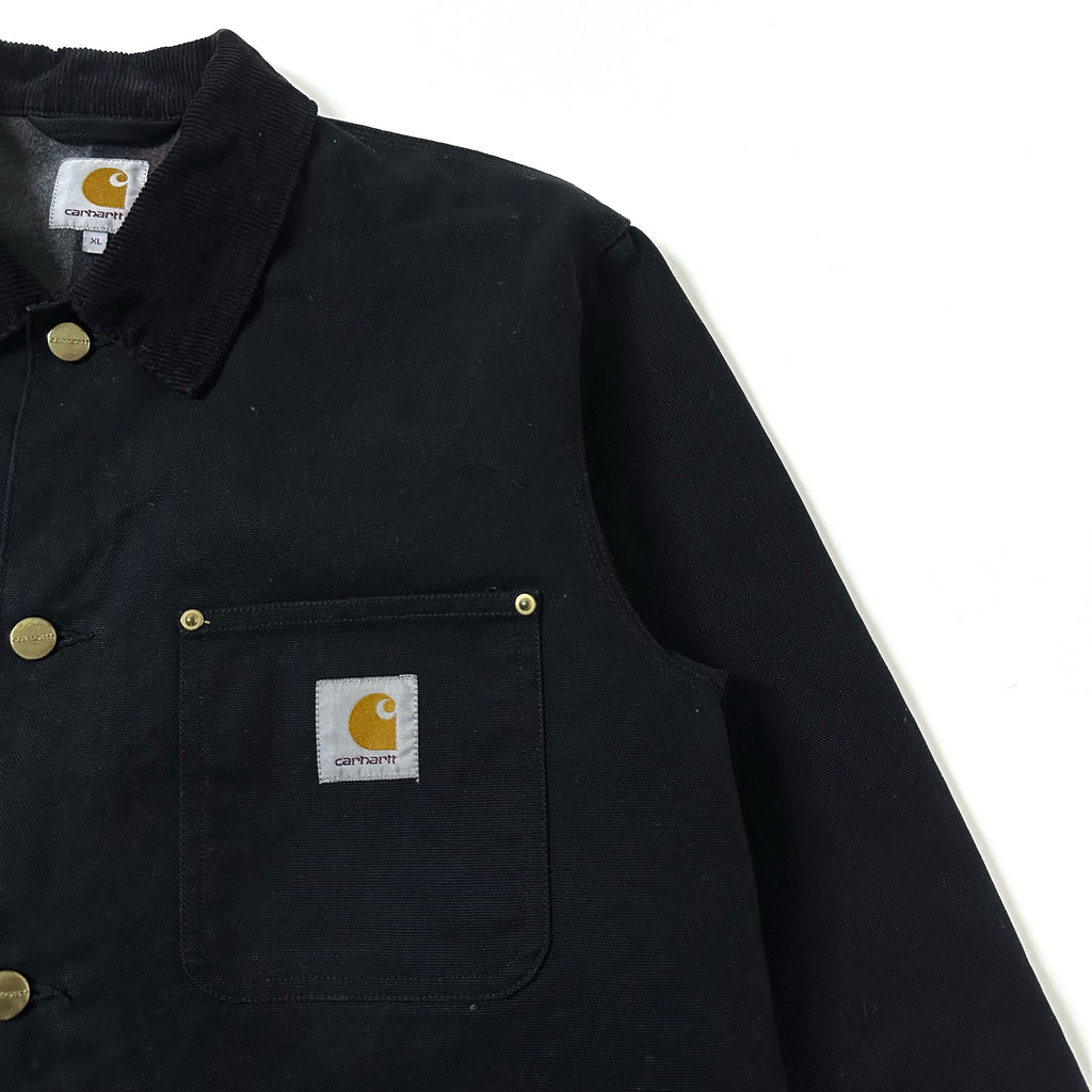 Carhartt Chore Coat Blanket Lined Jacket Black XL