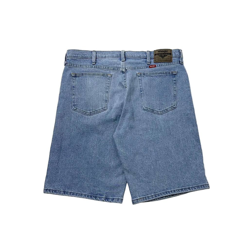BRAND NEW Wrangler Relaxed Fit Blue Light Wash Jorts (Size 34) - SOLD