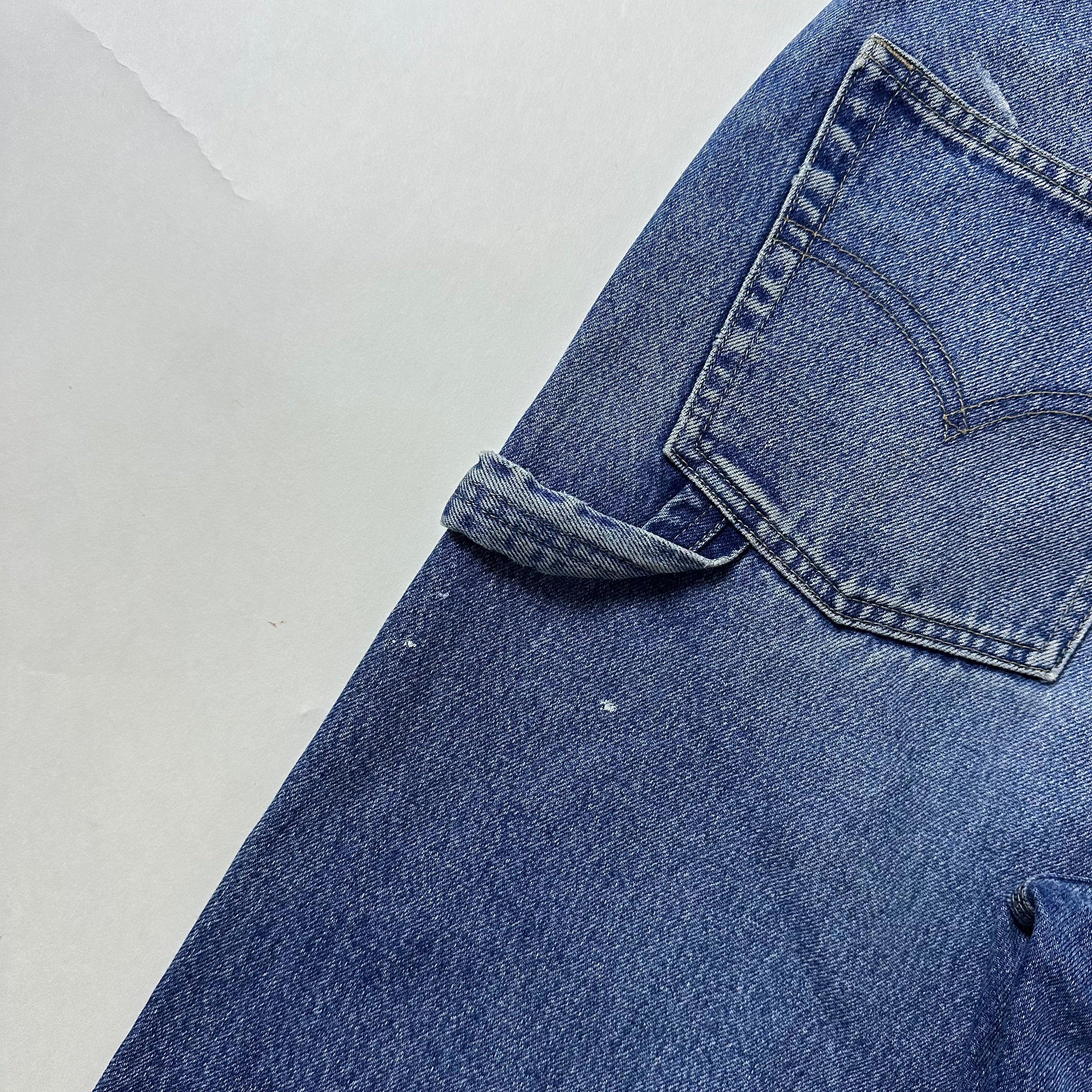 Vintage Levi’s Dungarees Bib Overalls Denim Wash (Size 32-33)
