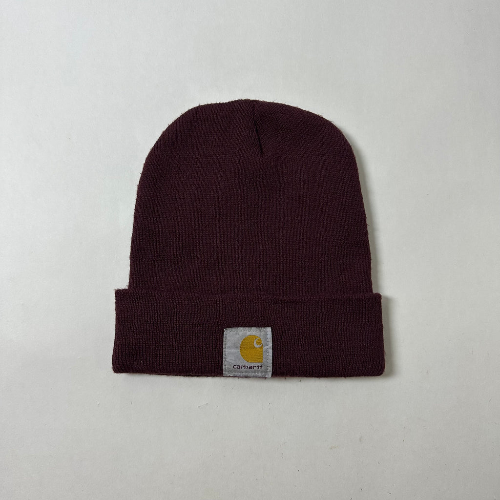 Carhartt Acrylic Knit Beanie in Dark Maroon (One Size)