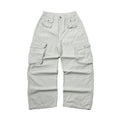 Random Baggy Pants with Multi-Pockets White (Size 29)