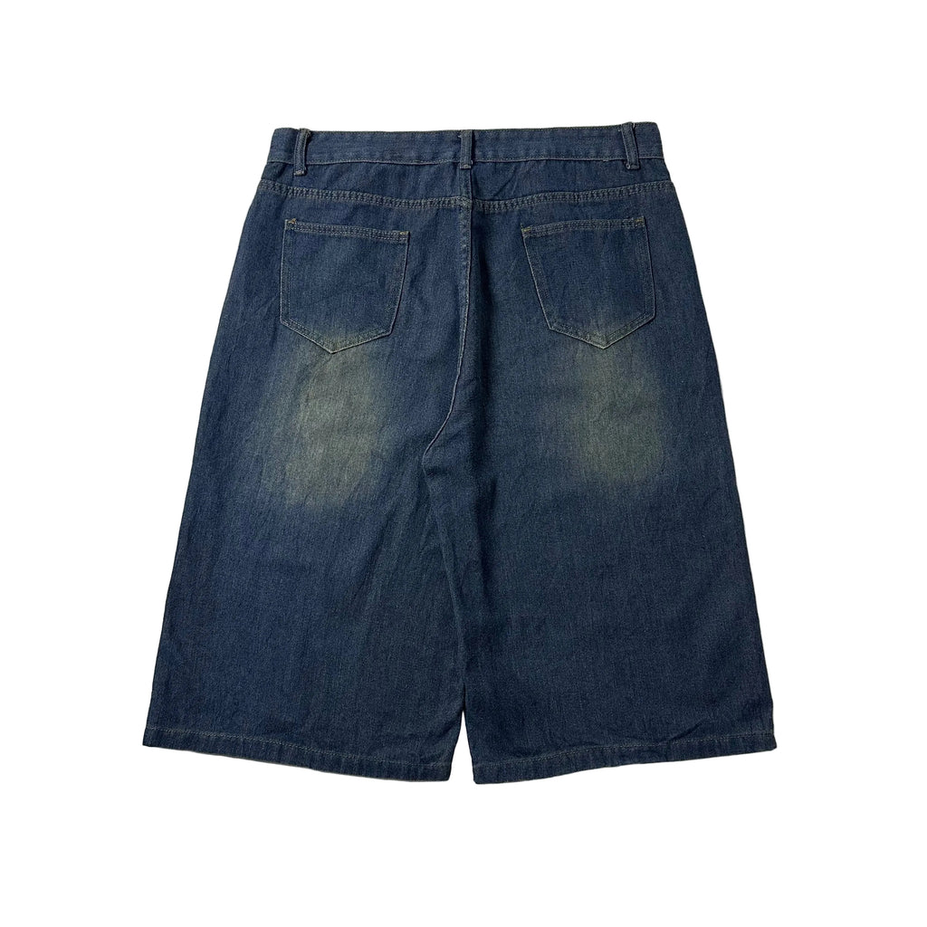 Random Baggy Long Jorts Washed Blue (Size 36)