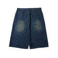 Random Baggy Long Jorts Washed Blue (Size 36)