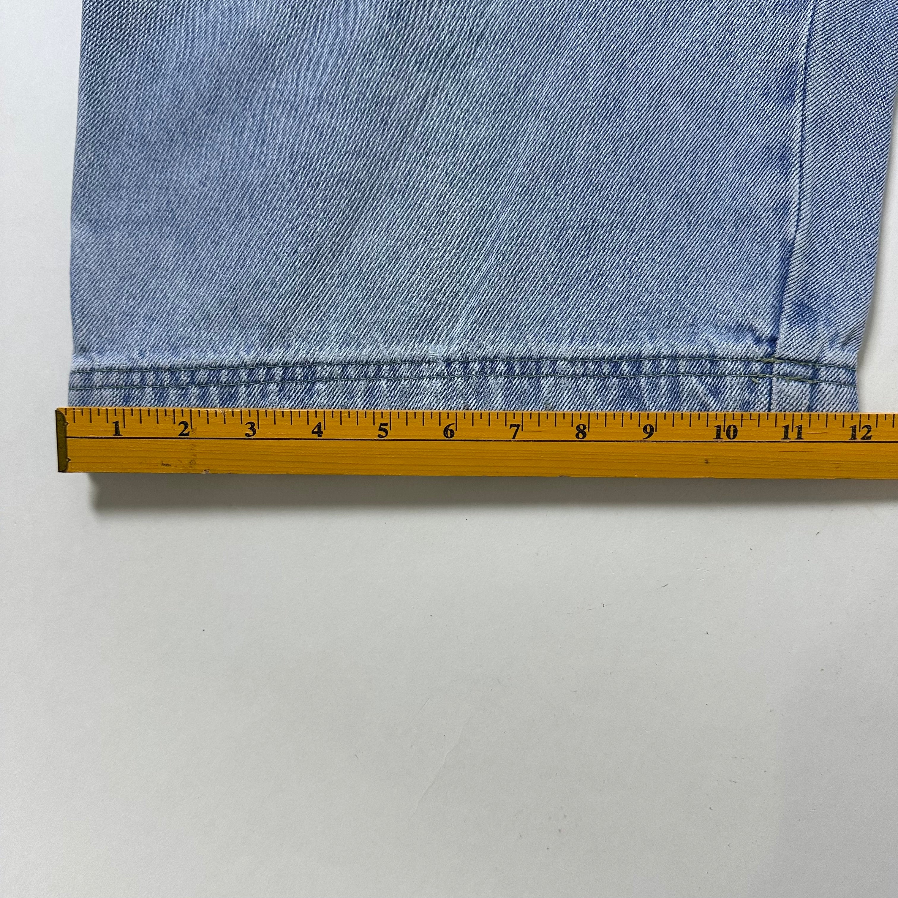 Old Navy Carpenter Jorts Light Washed (Size 34)