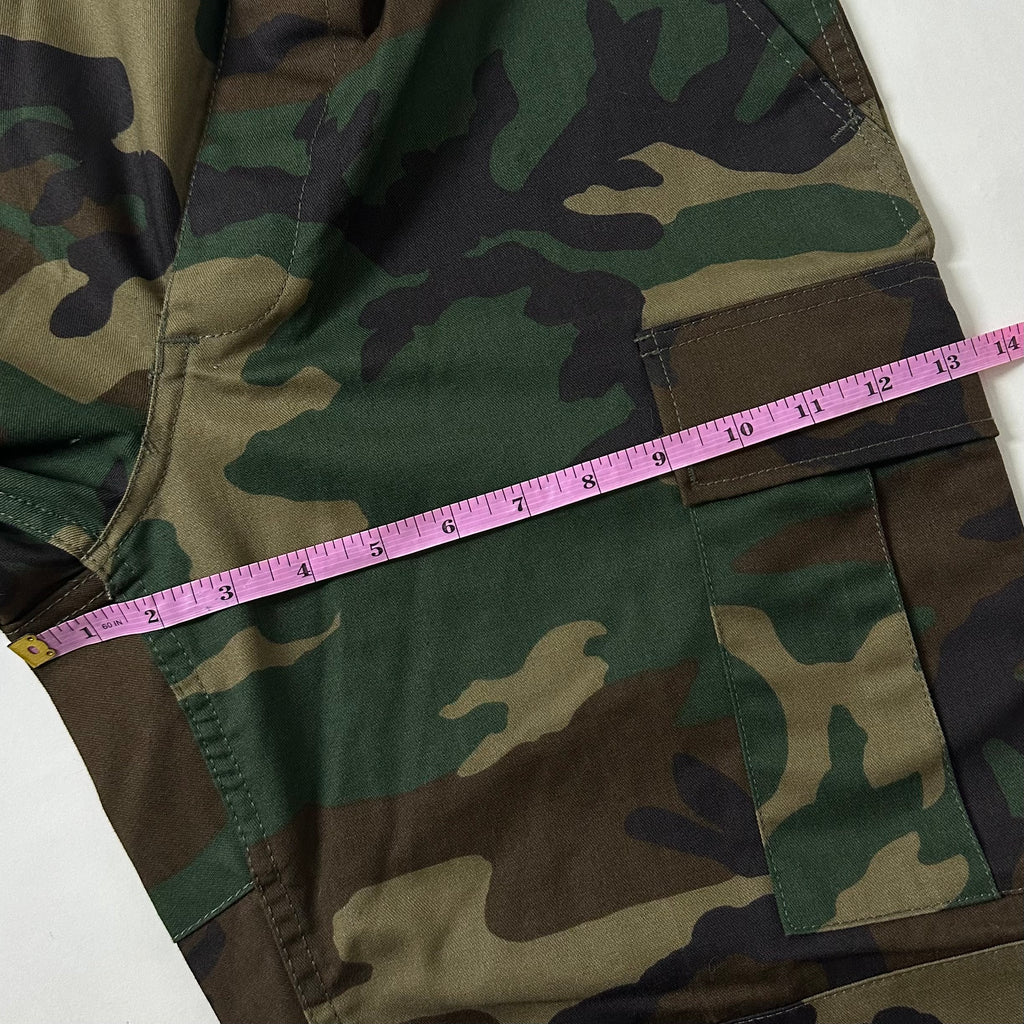 Rotcho Cargo Pants in Woodland Camo (Size 27-31)