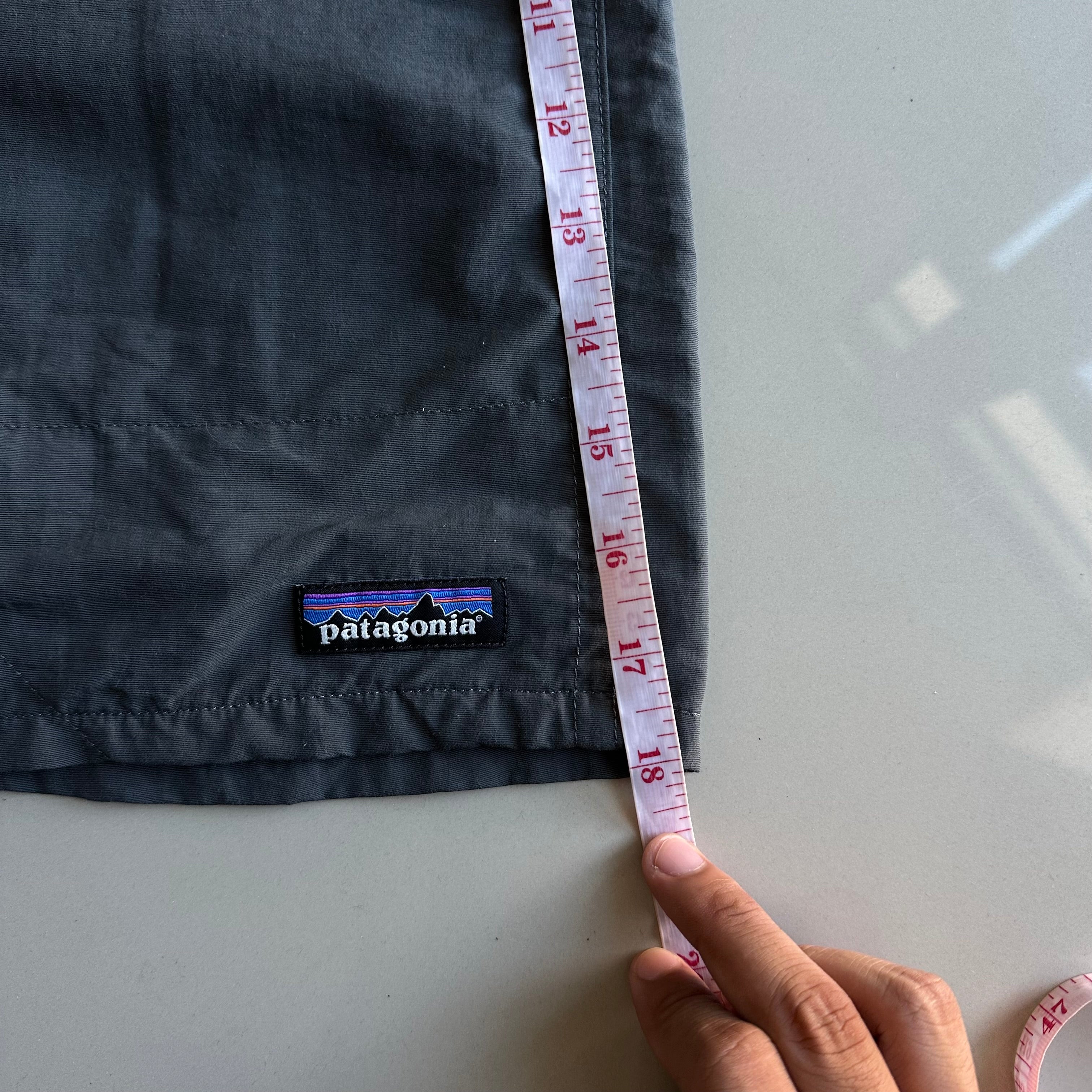 Pataganonia Nylon Shorts Dark Gray Size (32-38) -SOLD