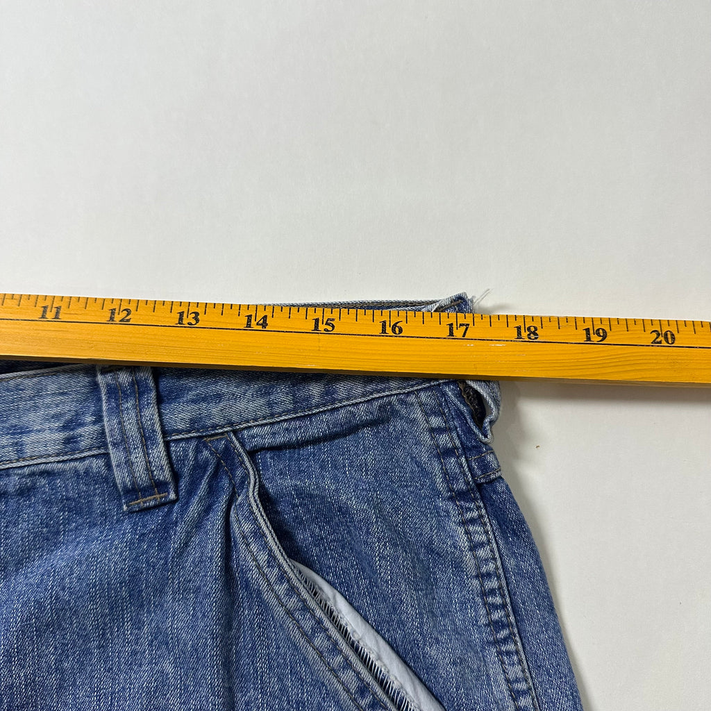 Wrangler Cargo Denim Jorts (Size 34) — SOLD