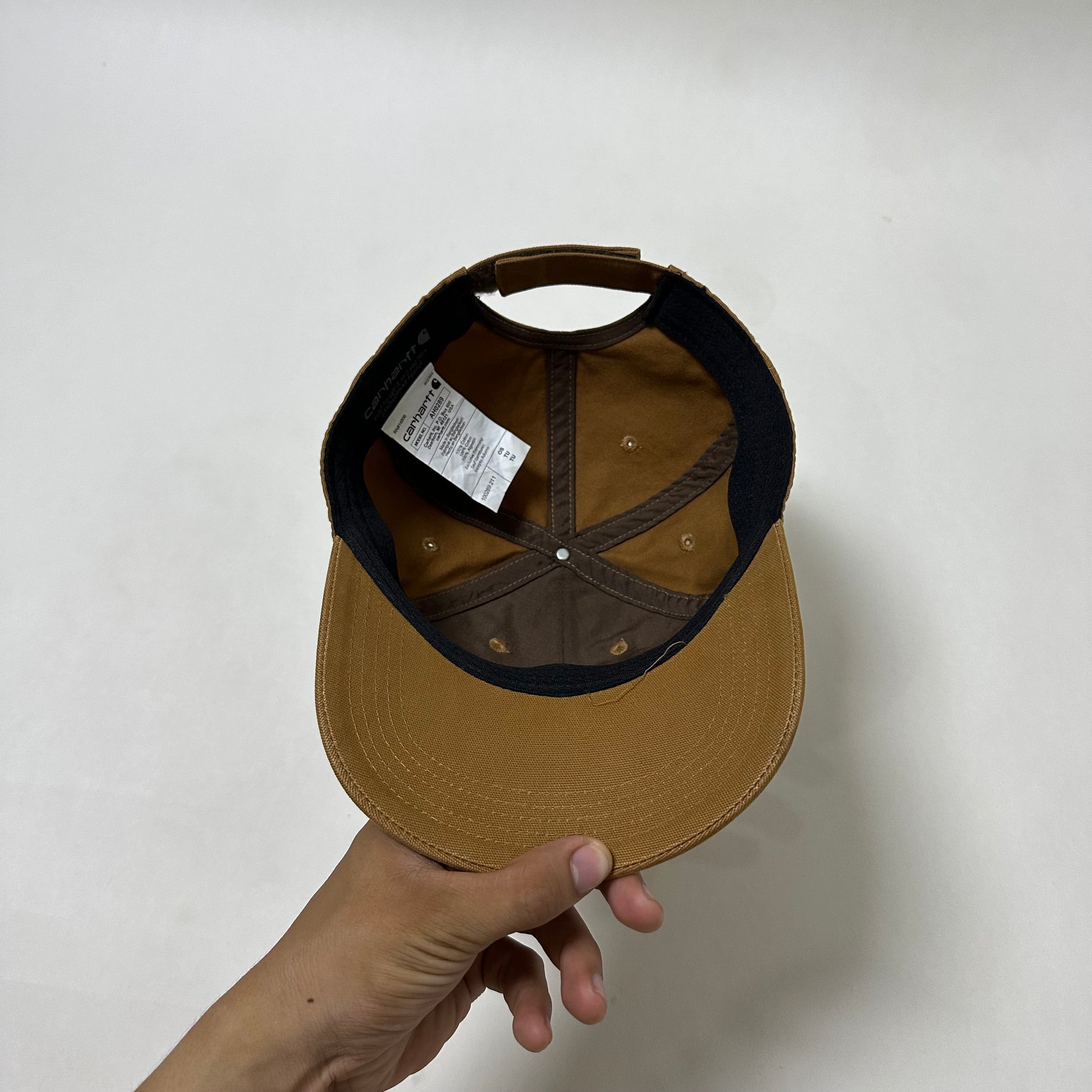 Carhartt Odessa Brown Canvas Cap One Size Fits All