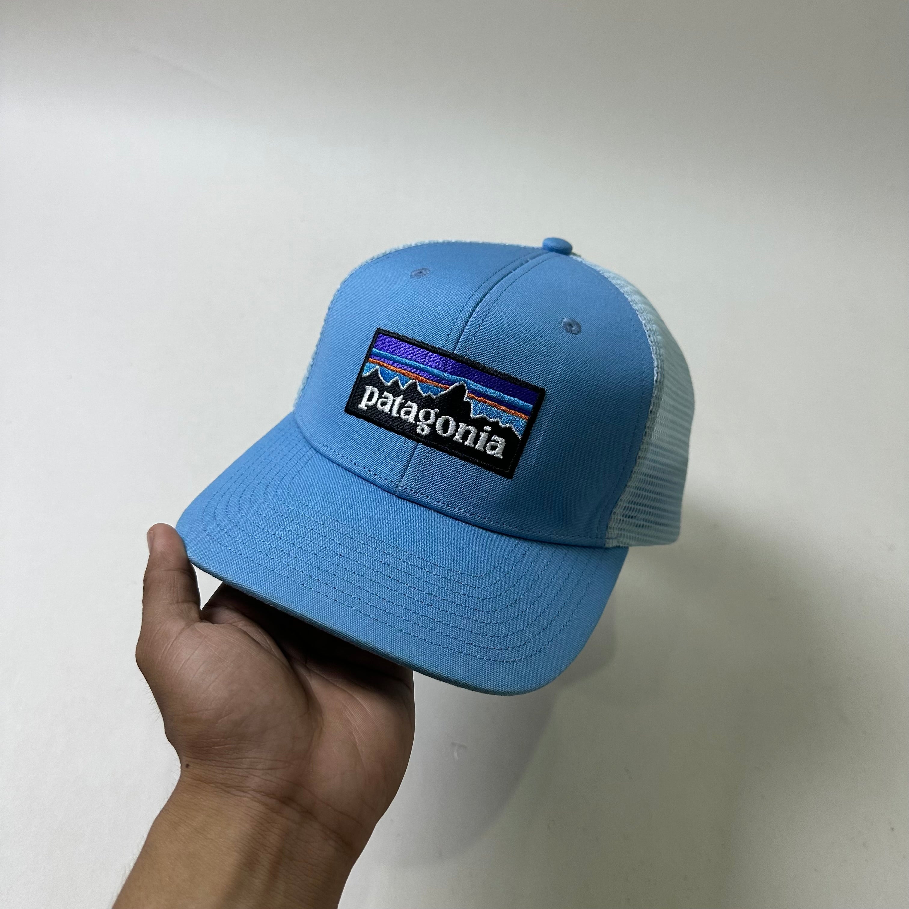 Patagonia P-6 Logo LoPro Trucker Hat in Lago Blue (One Size) — SOLD