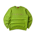 Supreme Crewneck Sweater in Sulphur Green (Size Large)