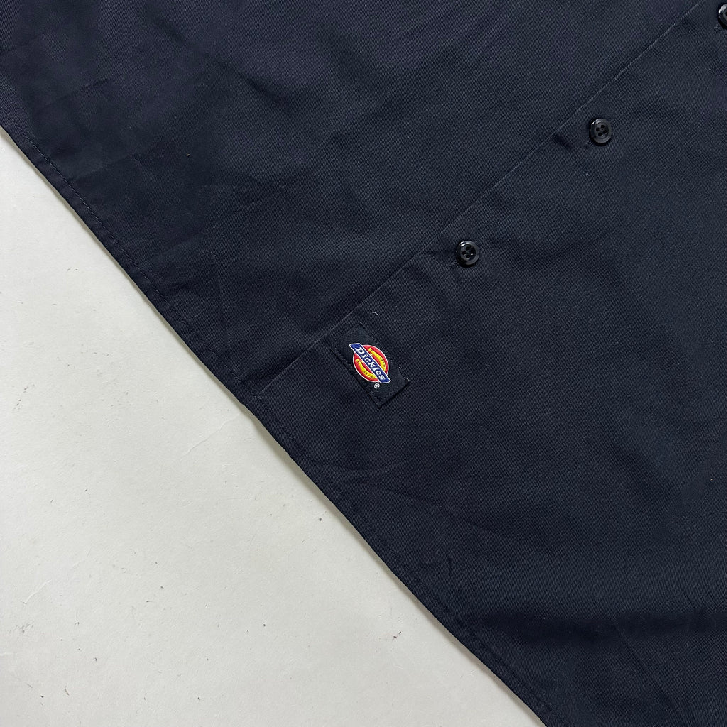 DICKIES Relaxed Fit Long sleeve Shirt in Black (Size Large)