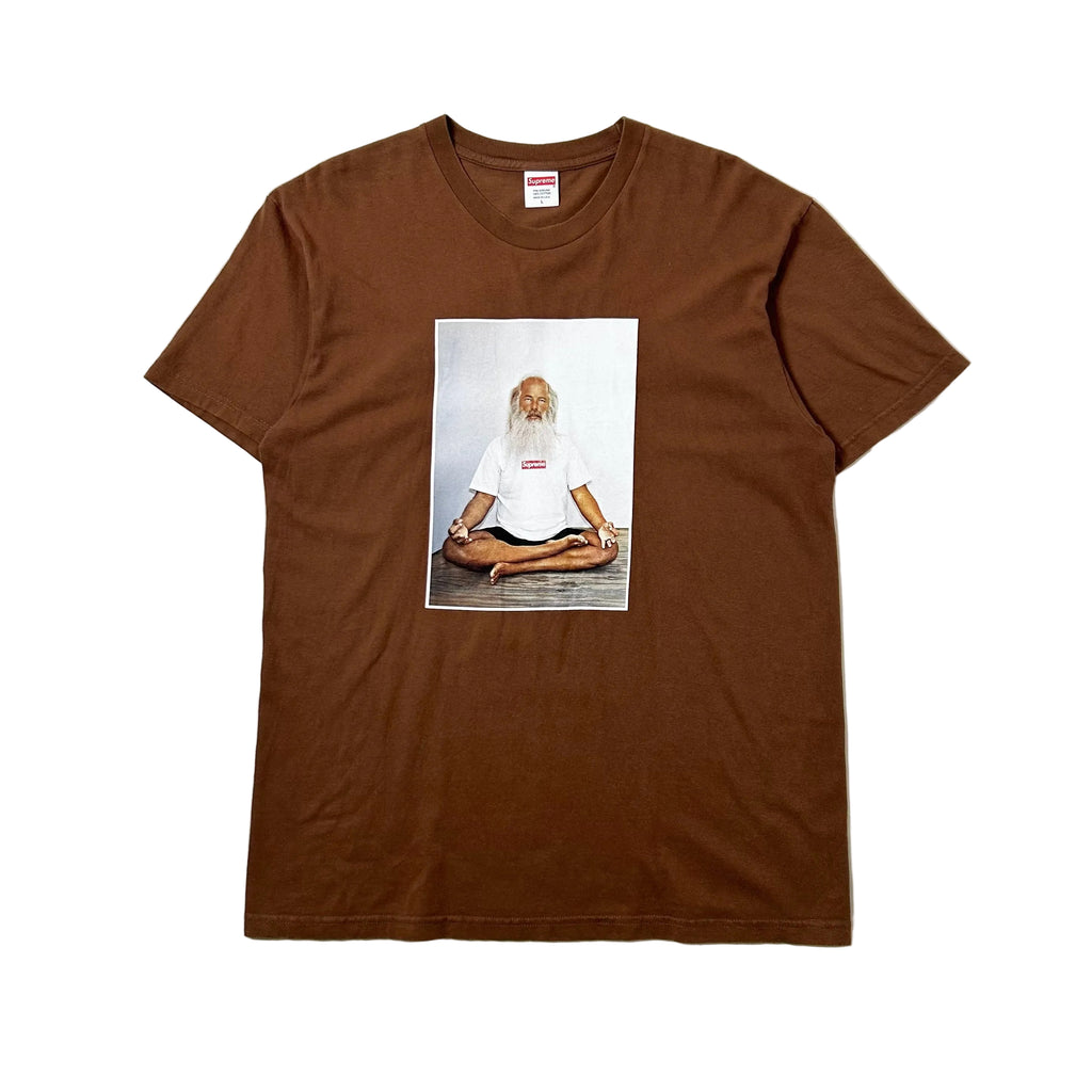 Supreme Rick Rubin T-shirt in Brown (Size Large) — SOLD