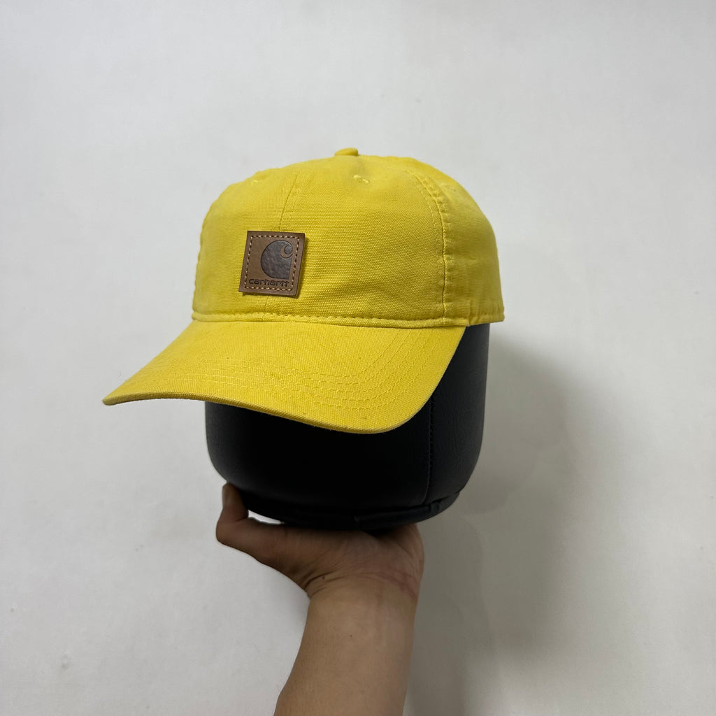 Carhartt Odessa Yellow Canvas Cap One Size Fits All
