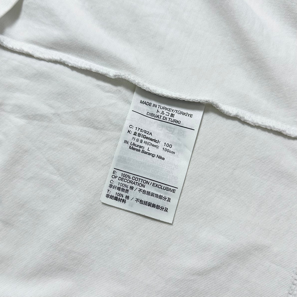 Nike Sportswear Graphic T-shirt White Size Large