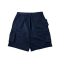 Pleated Cargo Shorts in Navy Blue (Size 36)