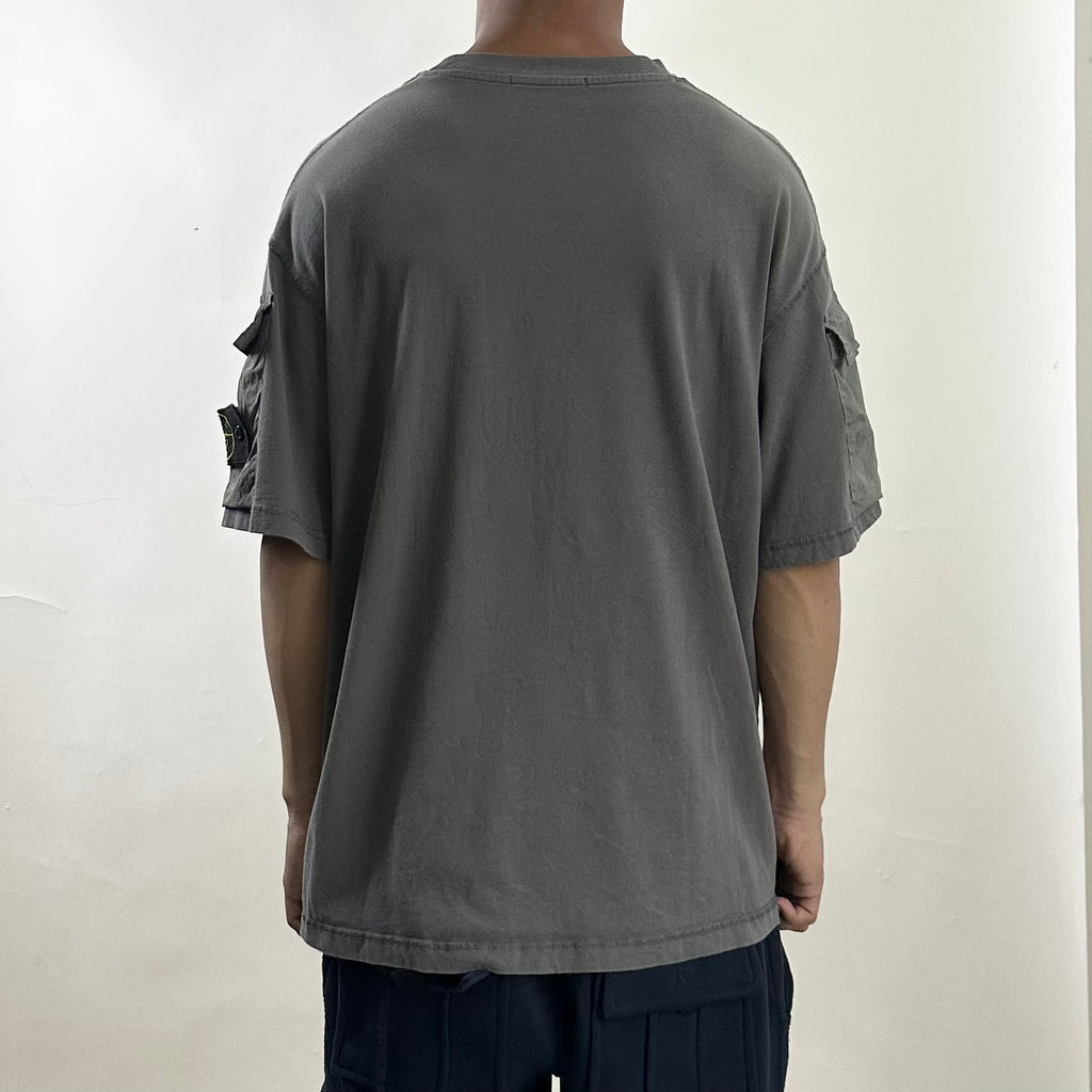 Stone Island Compass T-shirt in Gray Size XL (Best fit Large) OFF only