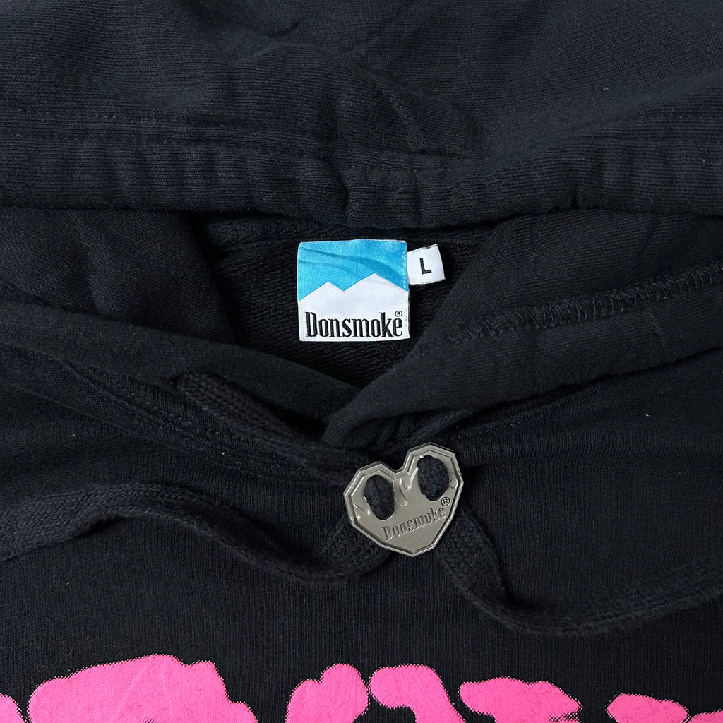 DONSMOKE “I Don’t Smoke” Hoodie Jacket in Black (Size Large) — SOLD