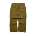 Carhartt Double-Knee Relaxed Fit Pants Brown Size 35