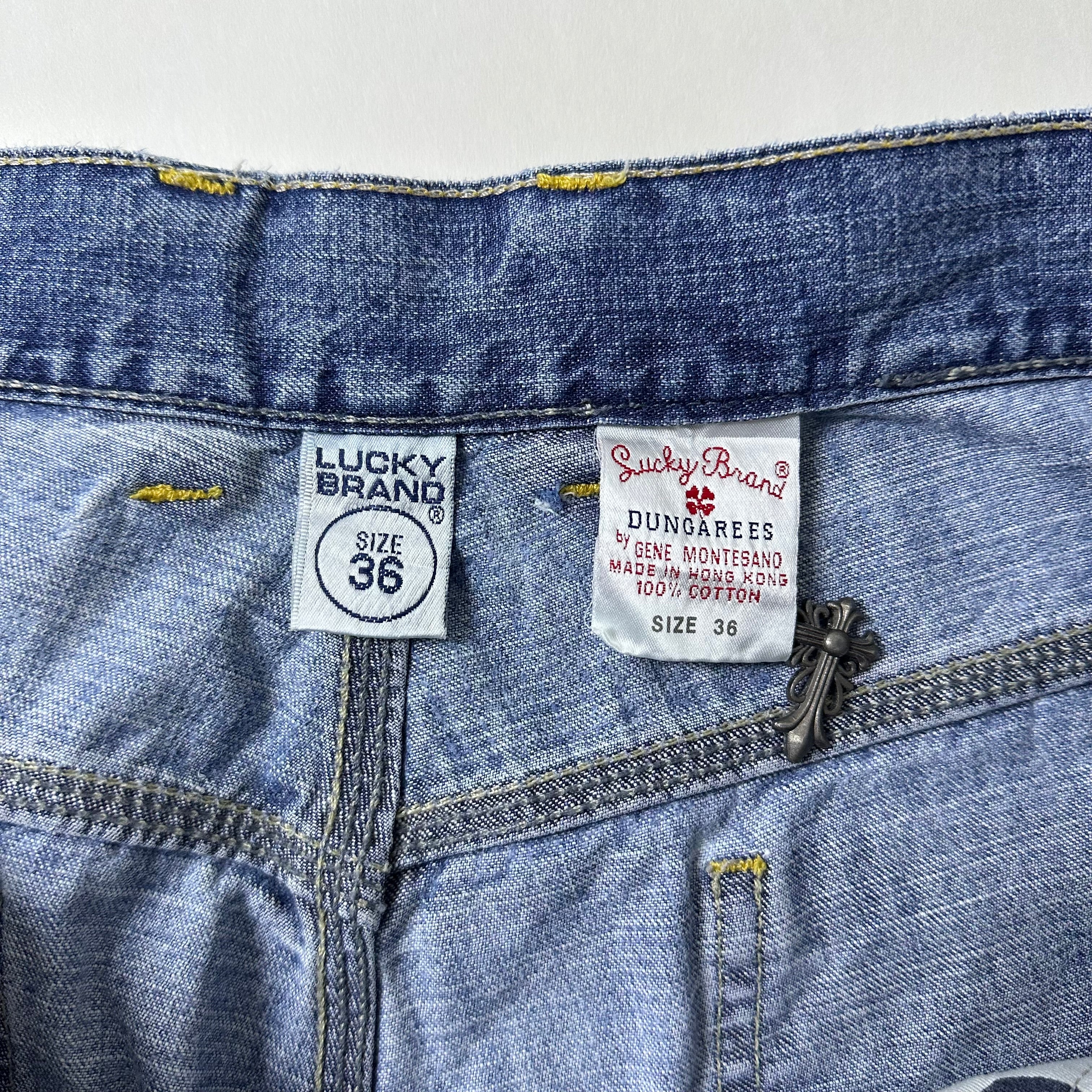 Lucky Brand Carpenter Jorts in Blue Denim Wash (Size 36)