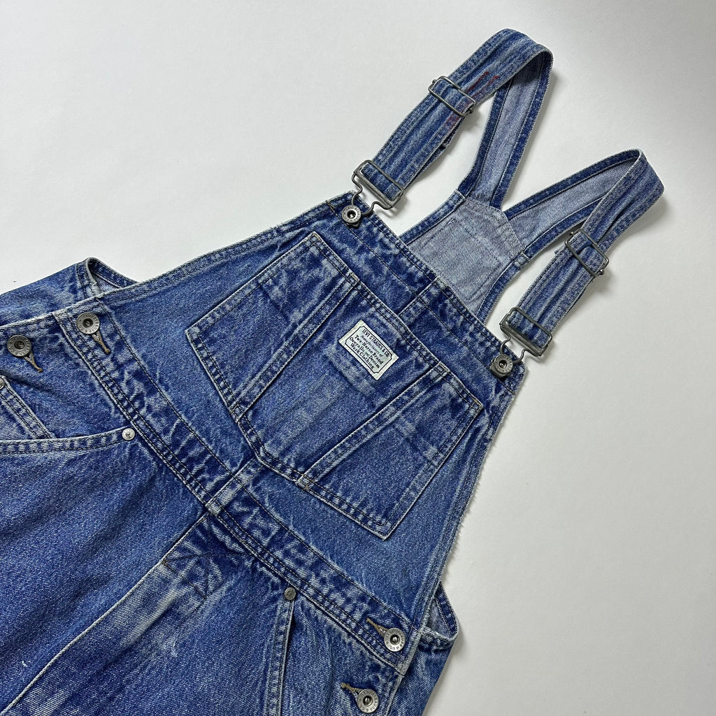 Vintage Levi’s Dungarees Bib Overalls Denim Wash (Size 32-33)