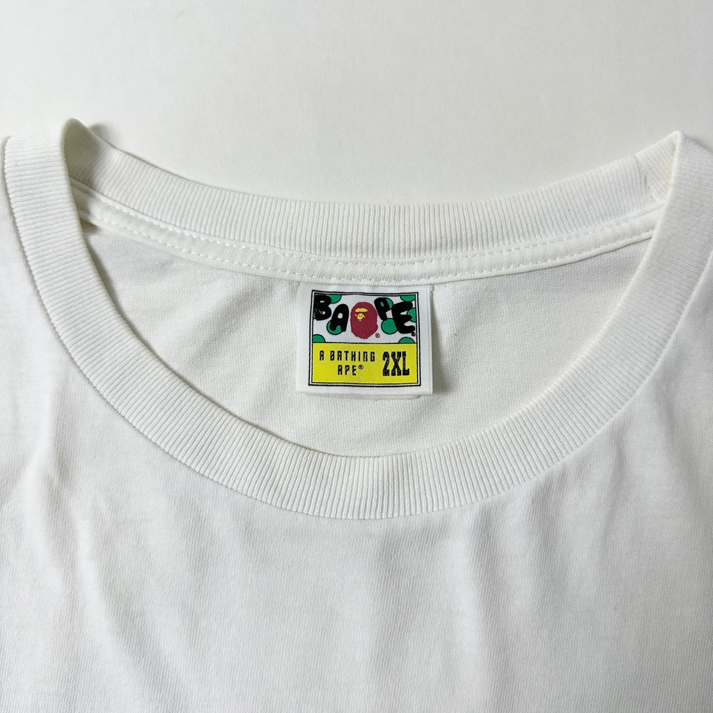BAPE Popsicle T-Shirt in White (Size 2XL) SOLD
