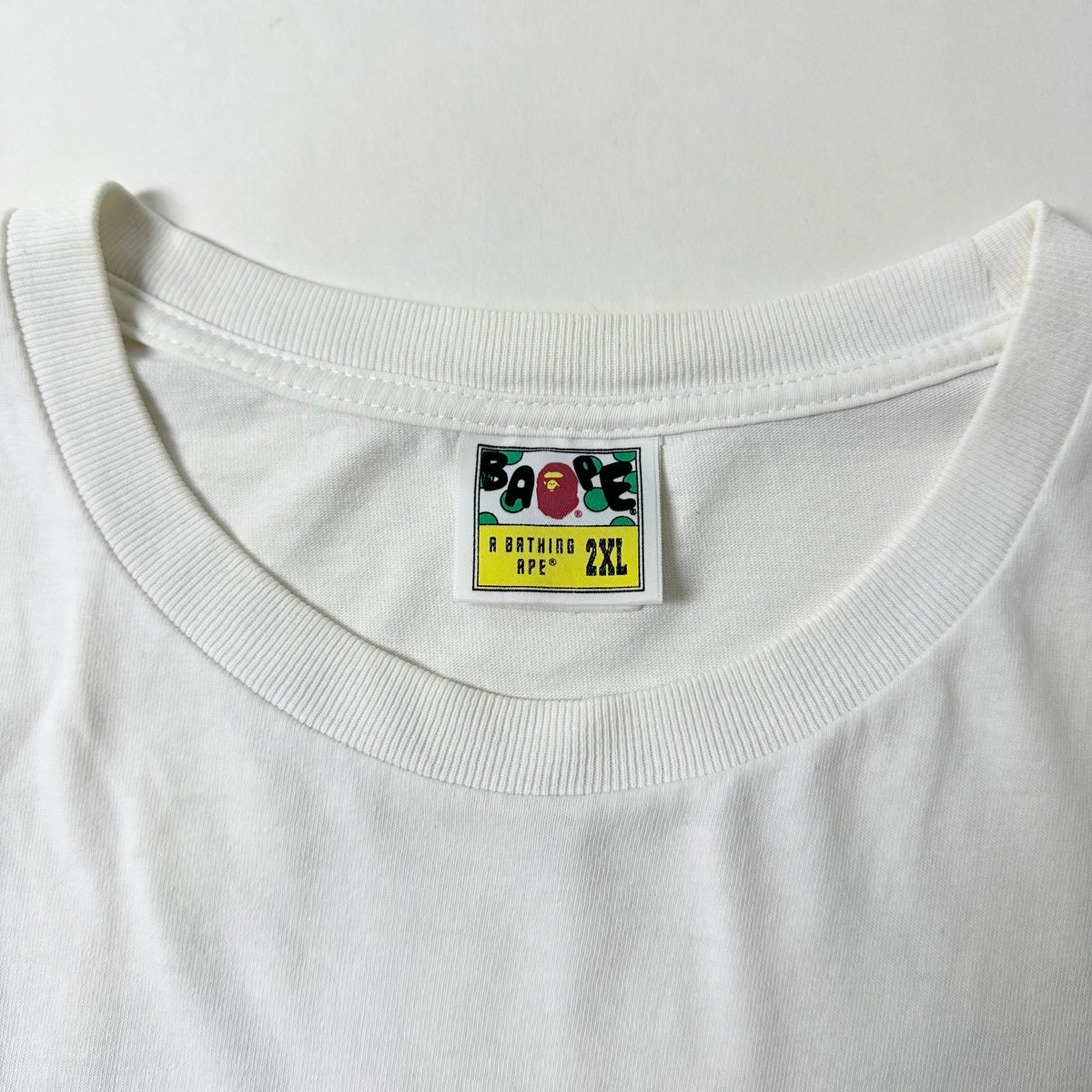 BAPE Popsicle T-Shirt in White (Size 2XL) SOLD