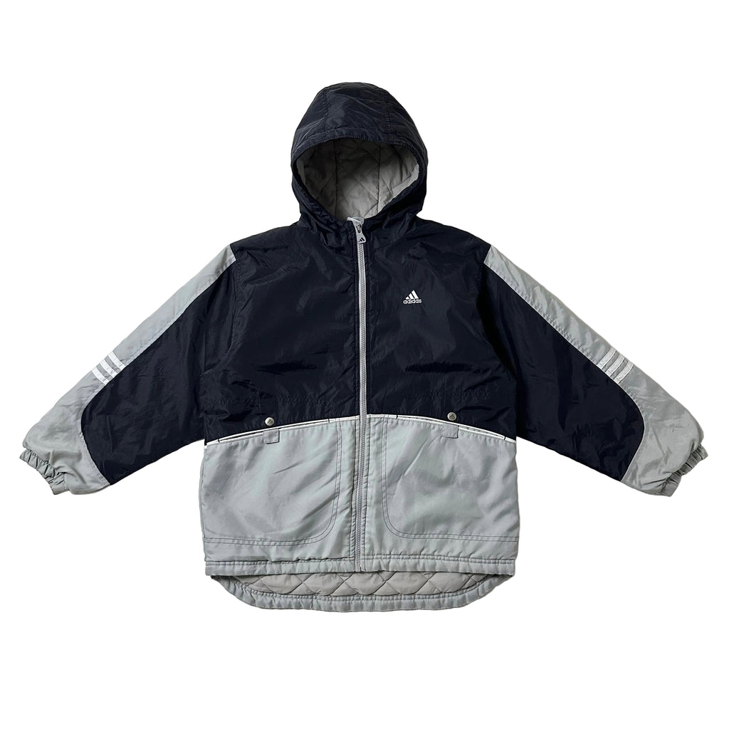 Vintage Adidas Windbreaker Jacket in Two-toned (Size Large) Boxy Fit