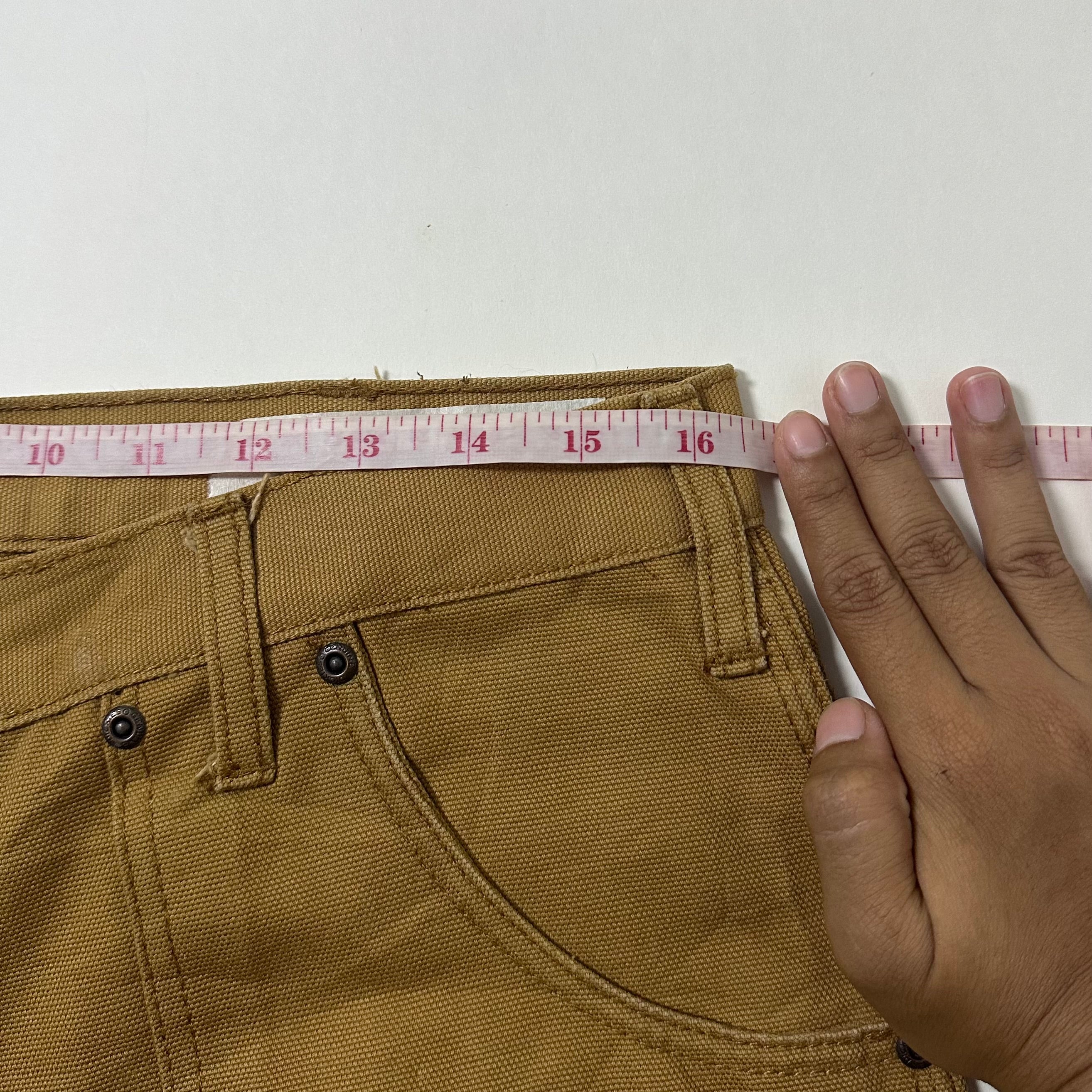 Dickies Double Knee Carpenter Pants Duck Brown Size 32