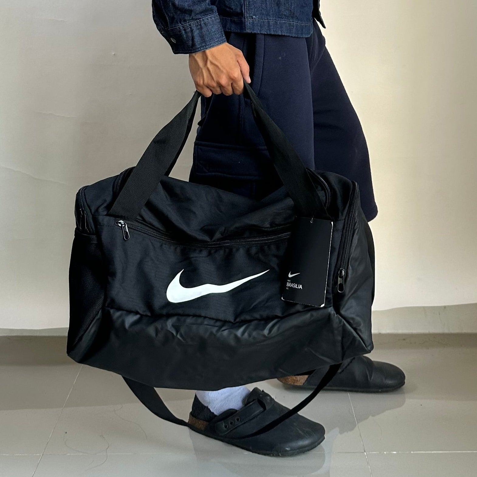 Brand New Nike Brasilia Duffel Bag Small - 41L Black