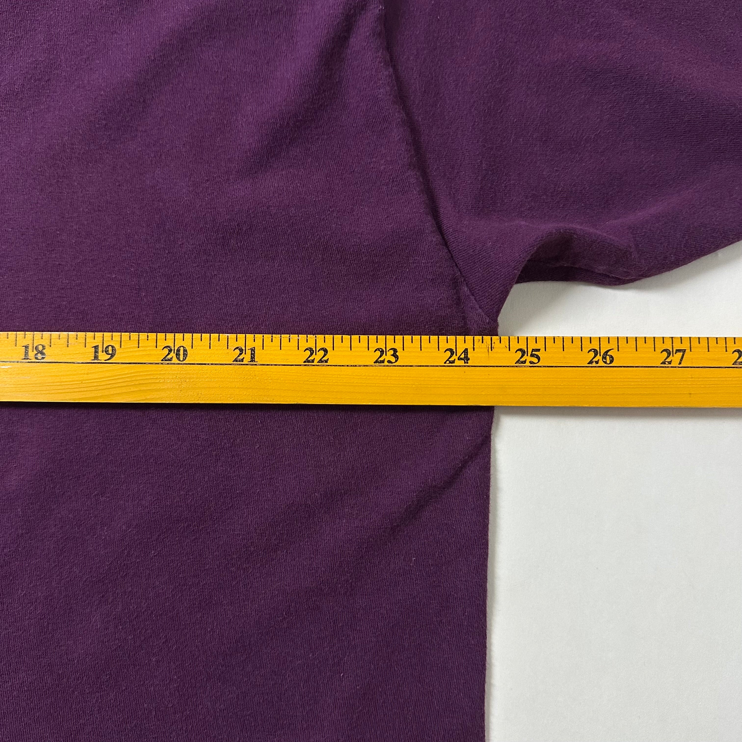 Stussy x Ferry Gouw Skate Tough Skeleton T-Shirt in Purple (Size 2XL)