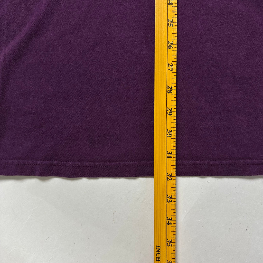 Stussy x Ferry Gouw Skate Tough Skeleton T-Shirt in Purple (Size 2XL)