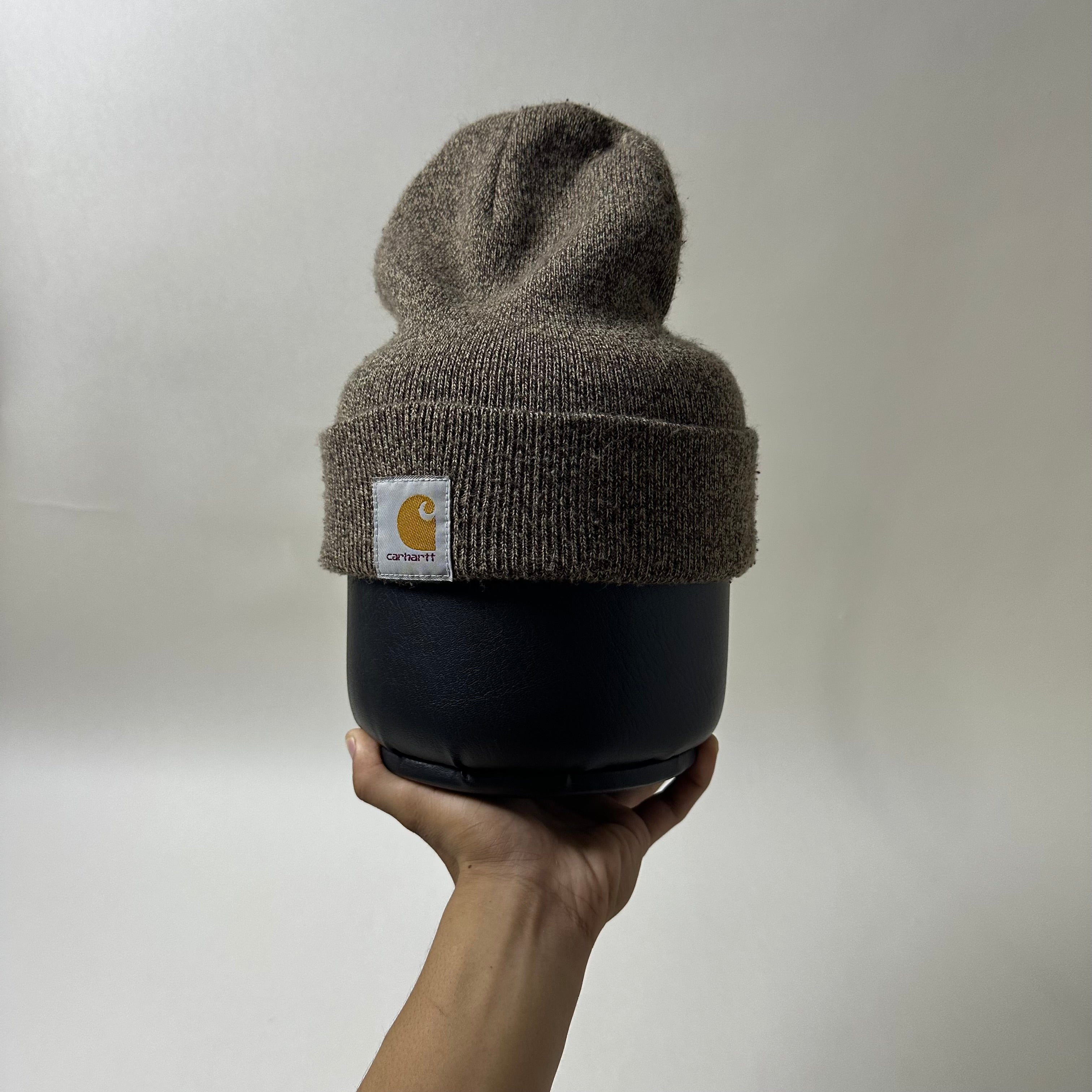 Carhartt Acrylic Knit Beanie in Brown Sandstone (One Size) — SOLD