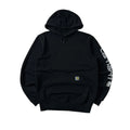 Carhartt Script Hoodie Jacket in Black (Size Small)