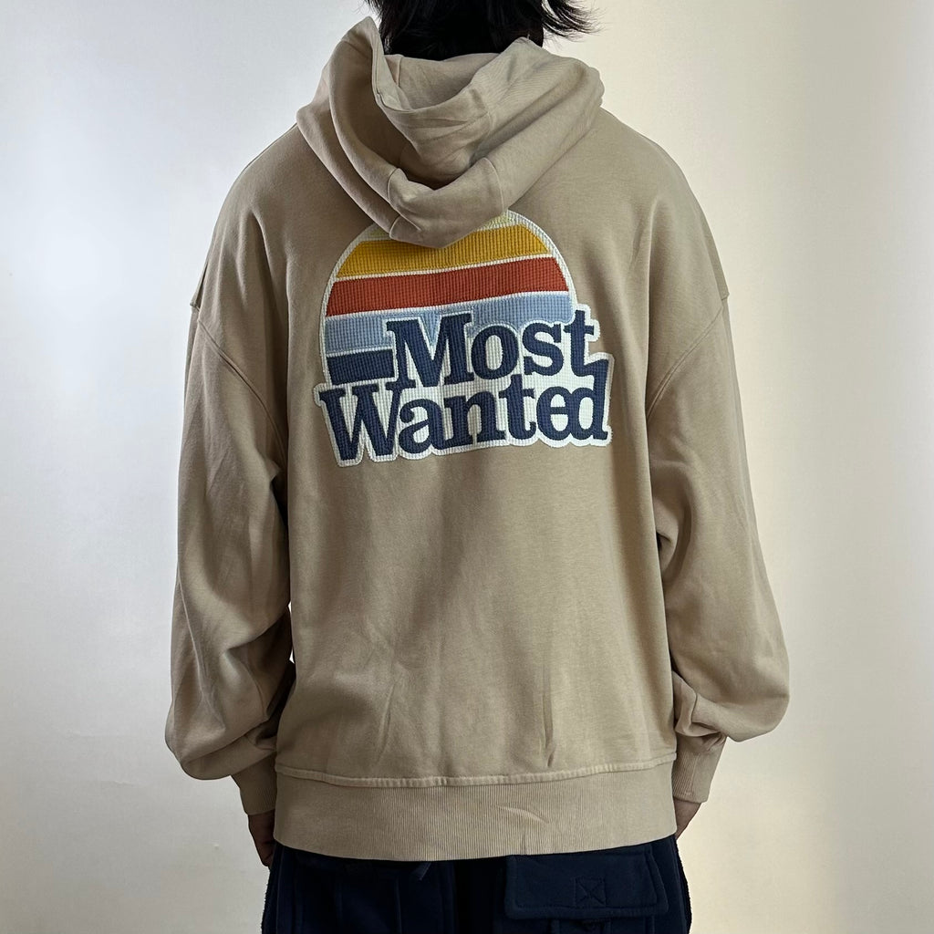 Most Wanted Hoodie Jacket Beige (Size Large) - SOLD