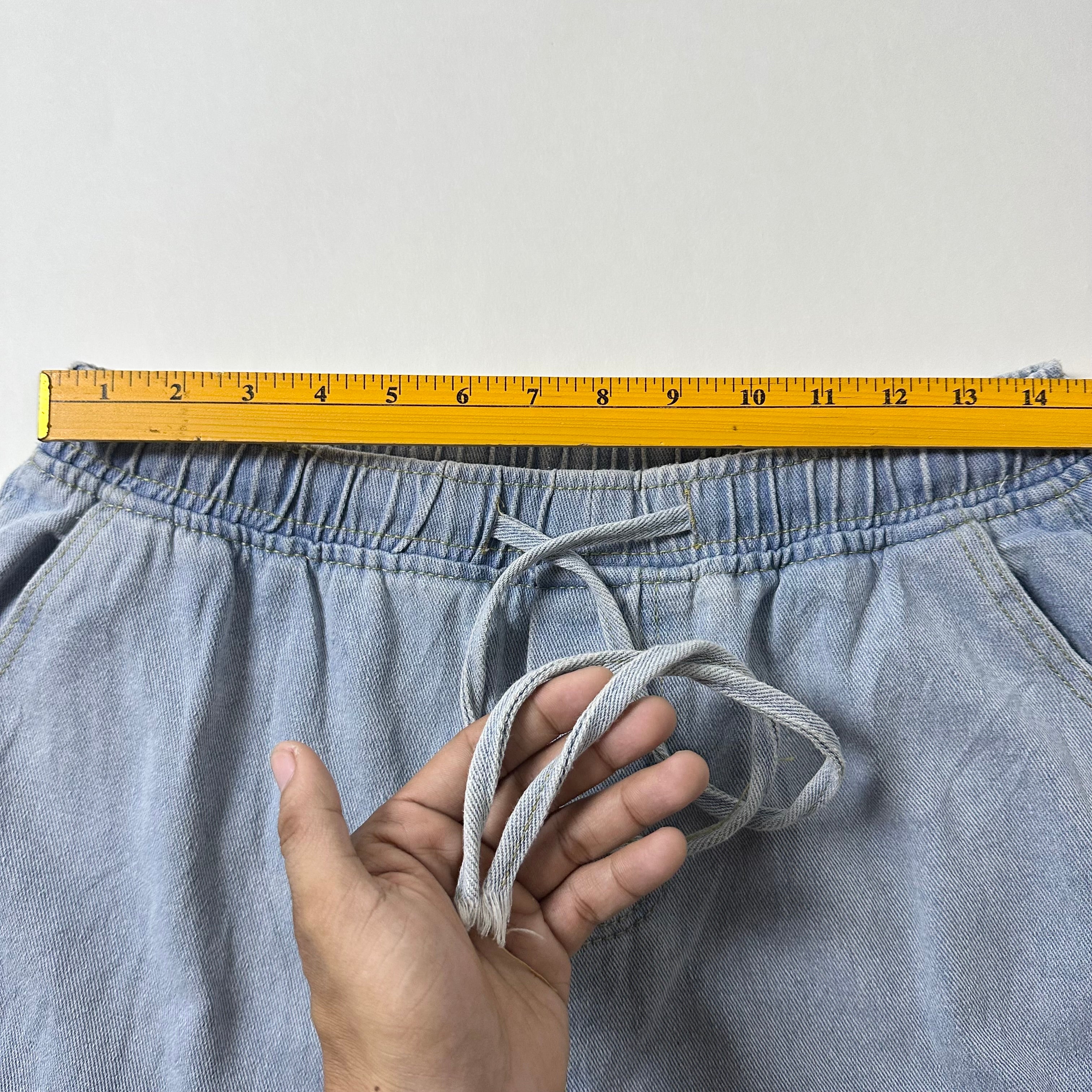 Random Carpenter Jorts Light Blue (Size 28-36)