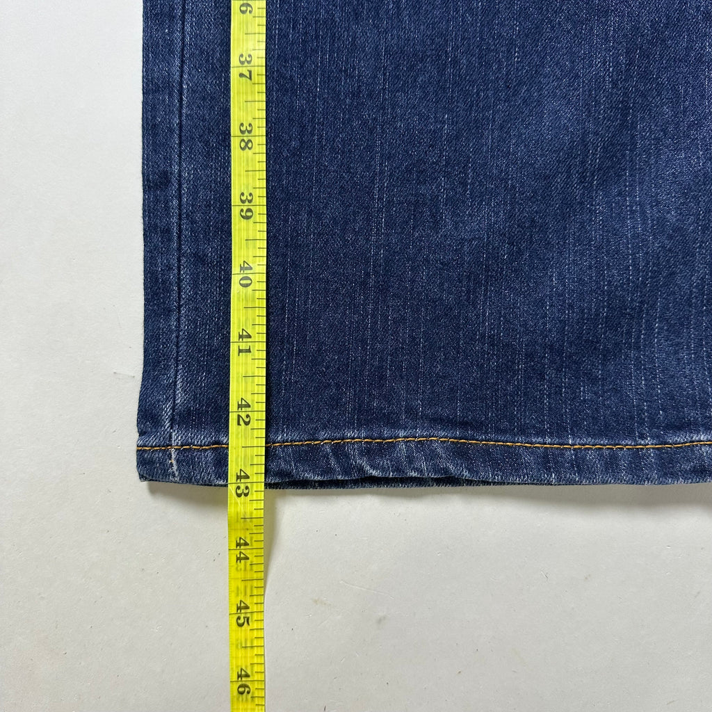 Levi’s 514 Straight Fit Jeans in Dark Rinse - Dark Blue (Size 38)