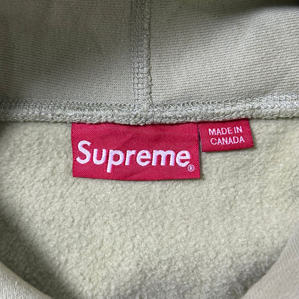 Supreme Box Logo Hoodie Jacket in Pastel Green (Size Medium) OFF only