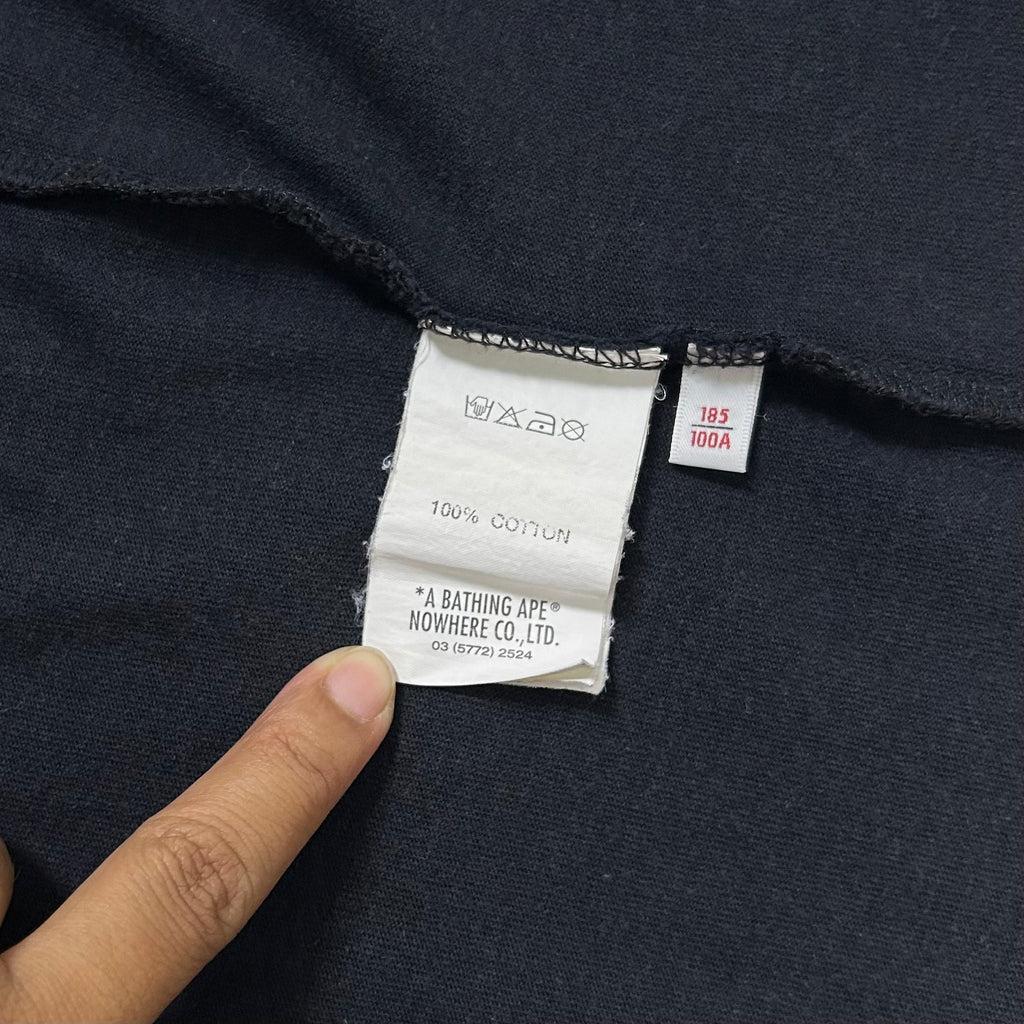 AAPE by A Bathing Ape T-shirt Black (Size XL) - SOLD