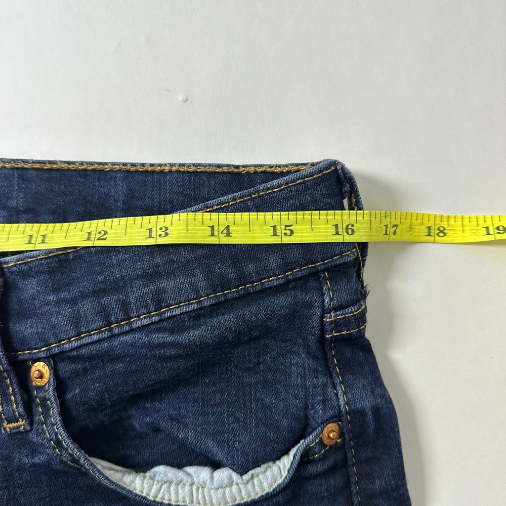 Levi’s 514 Straight Fit Jeans in Dark Blue Stretch Denim (Size 29-32)