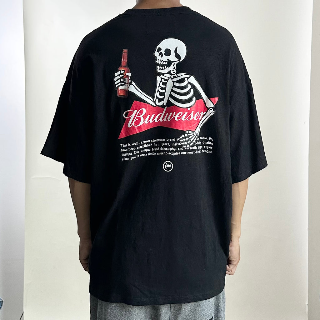 Budweiser by Alien Evolution Studio T-shirt in Black (Size Large)