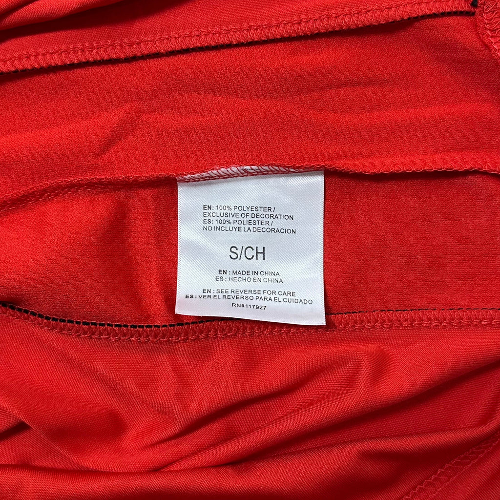 AND 1 Sleeveless Basketball Jersey Red Size Small (Fits Medium)